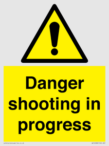 Danger shooting in progress